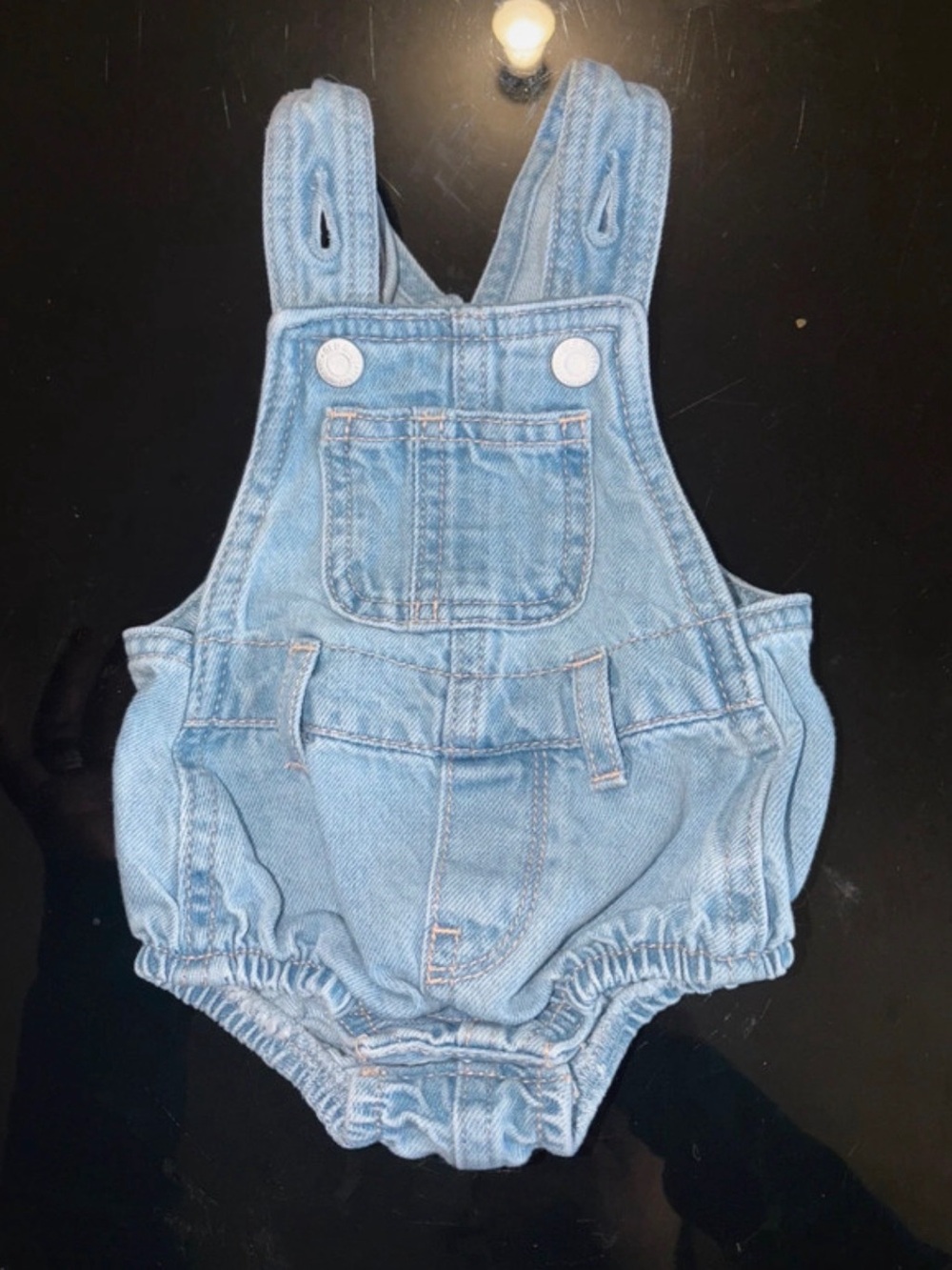 Old Navy Light Blue Denim Baby Overalls